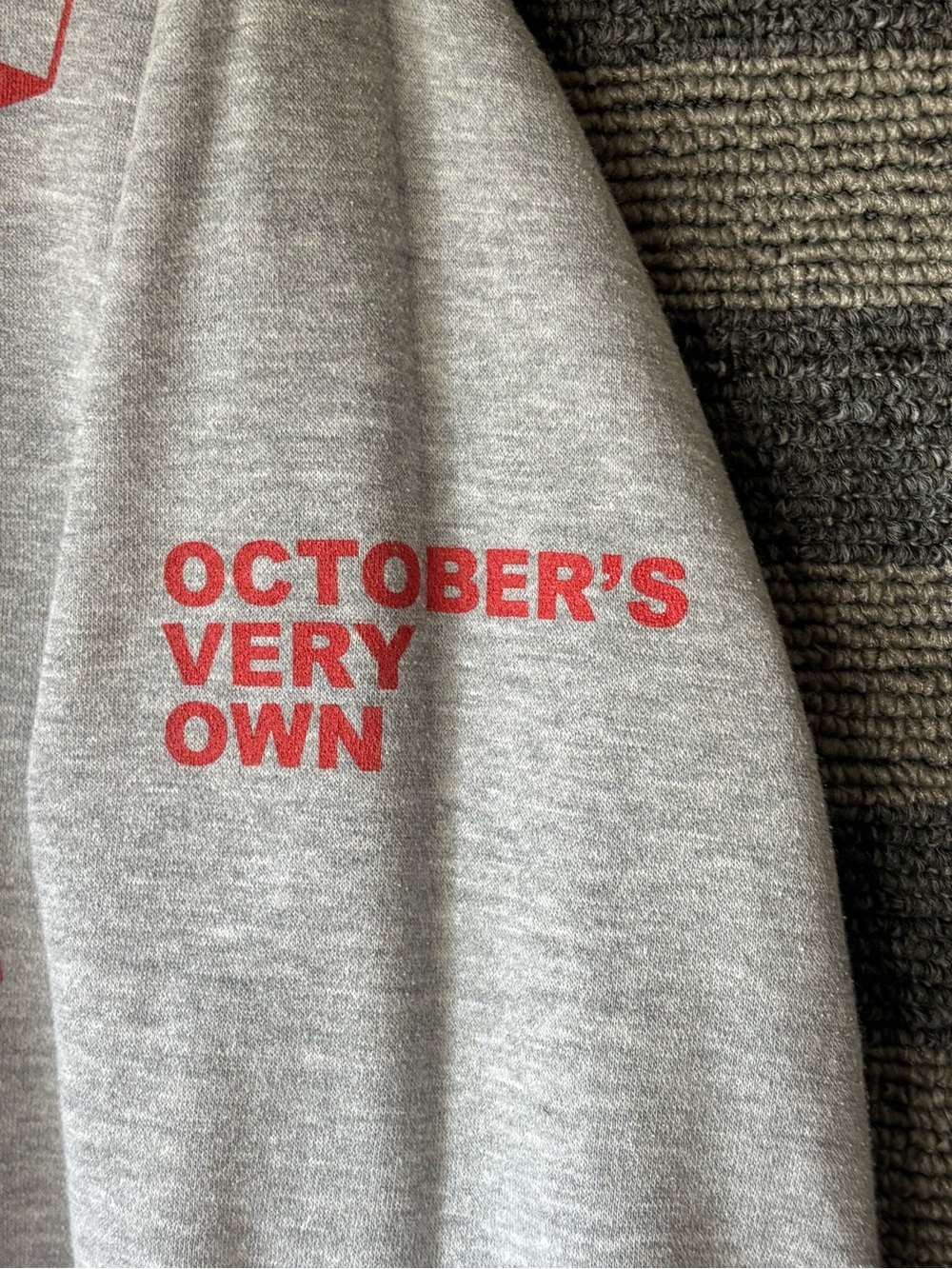 Toronto Raptors x OVO 2014 NBA Playoffs Northern Uprising Grey Hoodie Large EUC - Picture 4 of 7